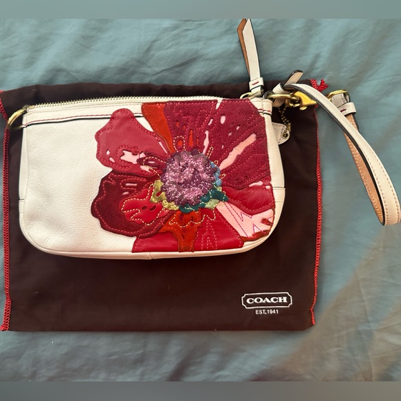 COACH 2005 POPPY BAG LEATHER 9291 DEMI WITH HANGTAG GOLD TONE HARDWARE - Picture 2 of 12